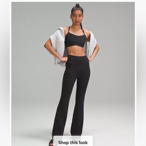 Lululemon Groove Super-High-Rise Flared Pant - Black - SZ 12